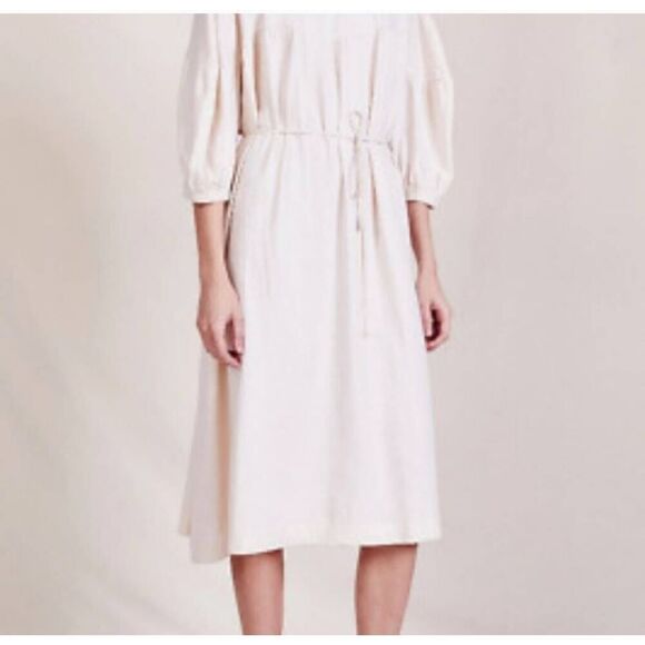 NWT Apiece Apart Vida Tee Dress in cream sz Medium - Picture 1 of 5